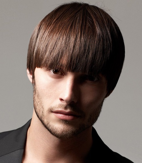 Мужская стрижка Горшок 2022 (50+ фото): прическа с резким переходом и выбритыми висками, как стричь на короткие и длинные волосы, стильные идеи49
