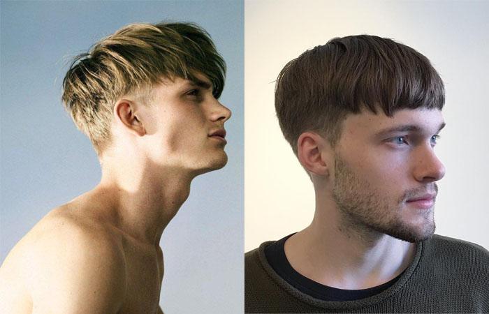 Мужская стрижка Горшок 2022 (50+ фото): прическа с резким переходом и выбритыми висками, как стричь на короткие и длинные волосы, стильные идеи1