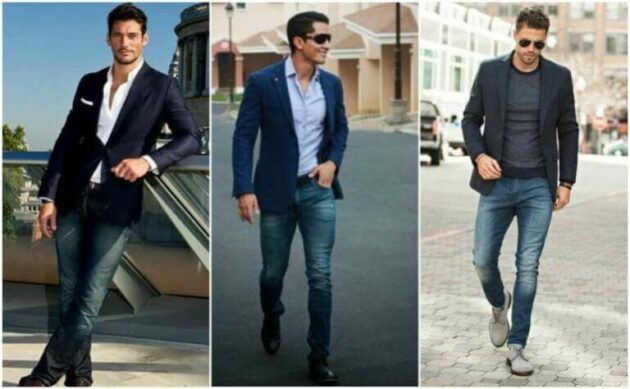 Мужские пиджаки под джинсы (110+ фото): как правильно выбрать и сочетать стильный пиджак с джинсами, обзор фасонов и производителей5