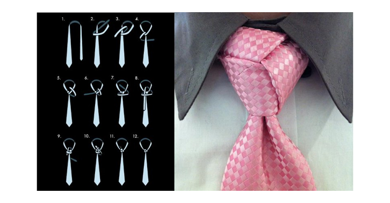 Как завязать галстук пошагово (фото-схема): ТОП-10 красивых узлов,  быстрые способы, советы и инструкции6