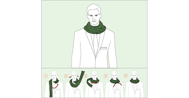 Как завязать шарф мужчине (фото-схема): ТОП-9 способов завязывания, на пальто, под куртку, на шее, примеры образов, как выбрать подходящий узел9