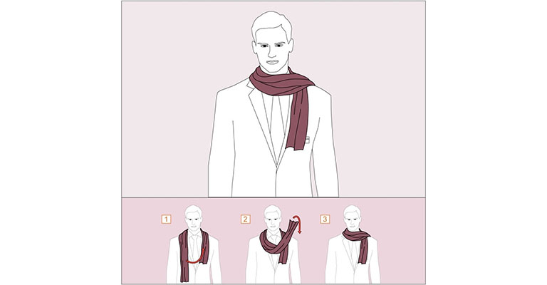 Как завязать шарф мужчине (фото-схема): ТОП-9 способов завязывания, на пальто, под куртку, на шее, примеры образов, как выбрать подходящий узел11