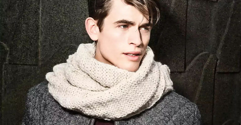 Как завязать шарф мужчине (фото-схема): ТОП-9 способов завязывания, на пальто, под куртку, на шее, примеры образов, как выбрать подходящий узел13