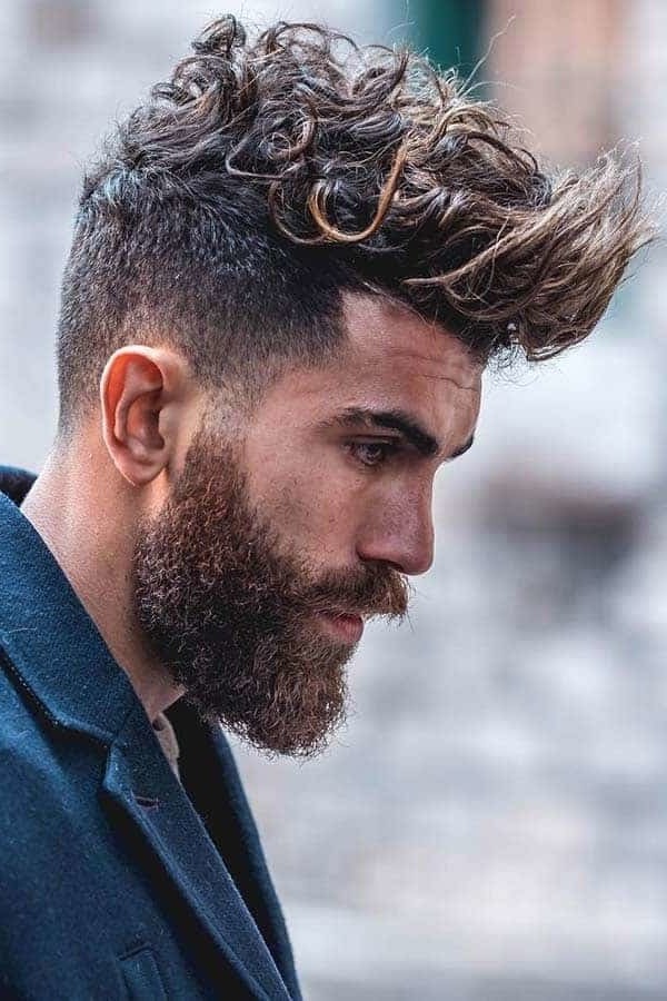 Мужские кудрявые волосы (90+ фото): популярные стрижки на волнистые волосы, уход, прически и укладка коротких, средних и длинных кудрей51