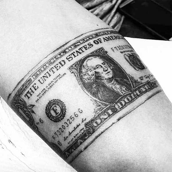 Один доллар тату